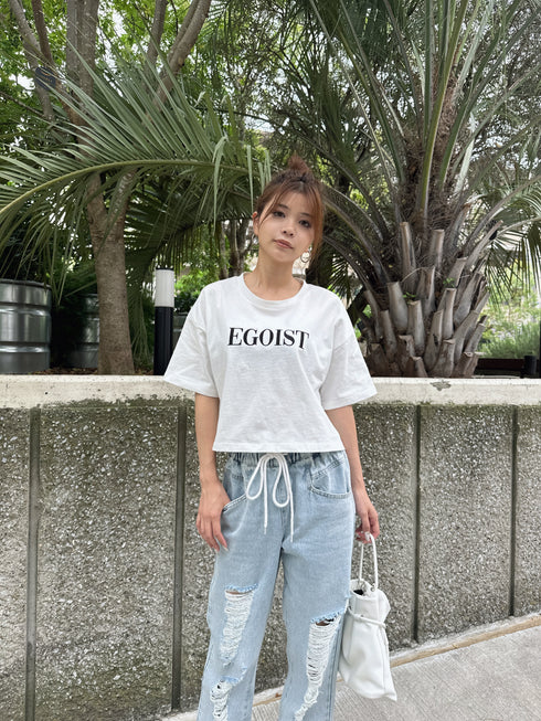 EGOIST刺繍Tシャツ