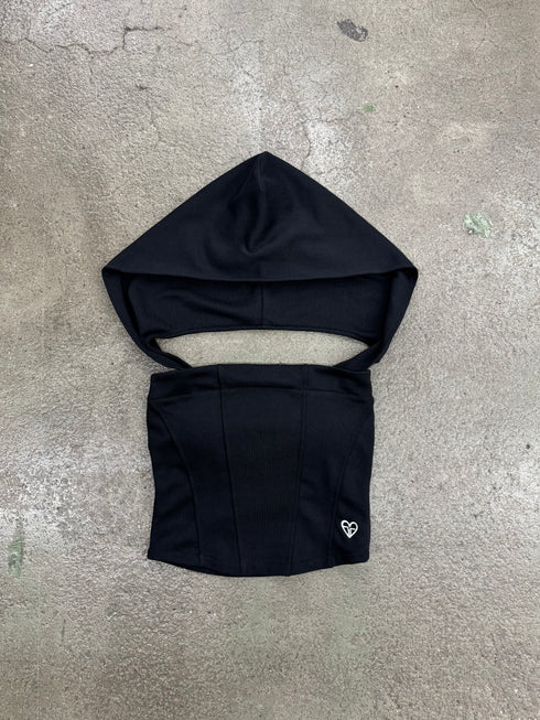 ハートロゴ裏毛ベアトップス