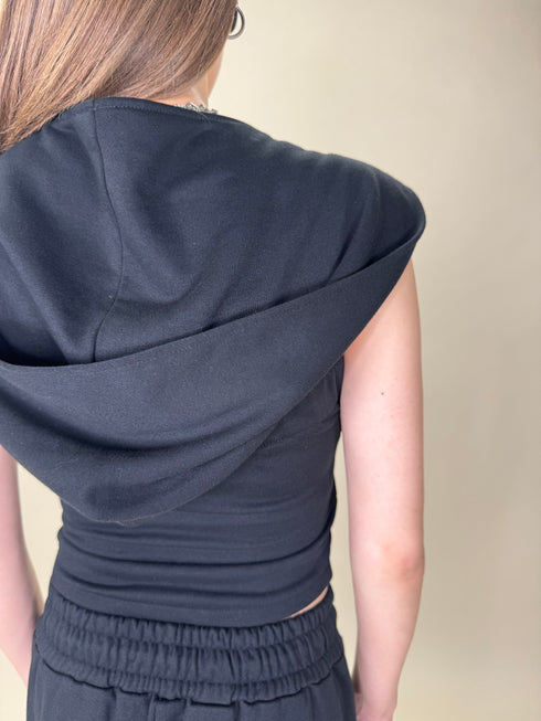 ハートロゴ裏毛ベアトップス