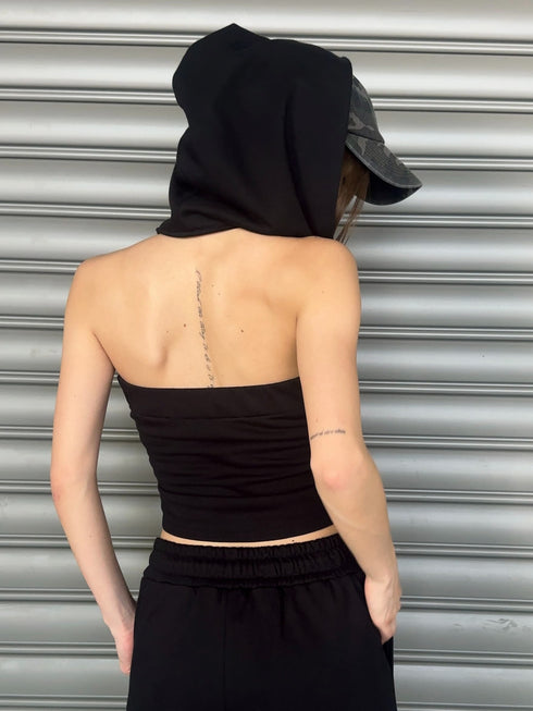 ハートロゴ裏毛ベアトップス