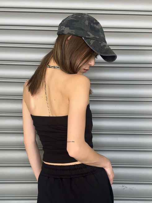 ハートロゴ裏毛ベアトップス