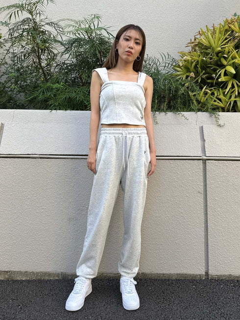 ハートロゴ裏毛ベアトップス