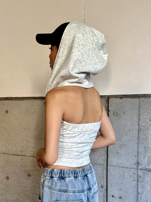 ハートロゴ裏毛ベアトップス