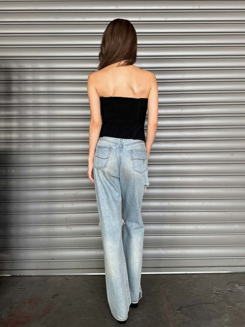 ツイードビスチェ