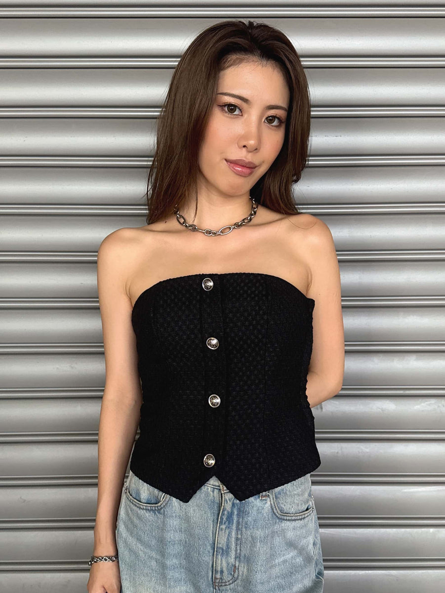 ツイードビスチェ – EGOIST