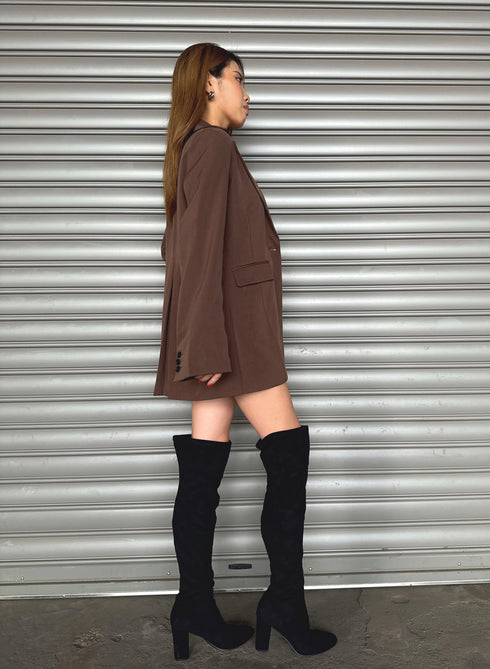 フレアスリーブシングルジャケット