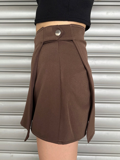 ラップデザインタイトミニスカート