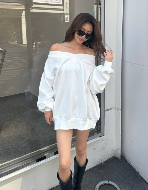 BIGオフショルプルオーバー