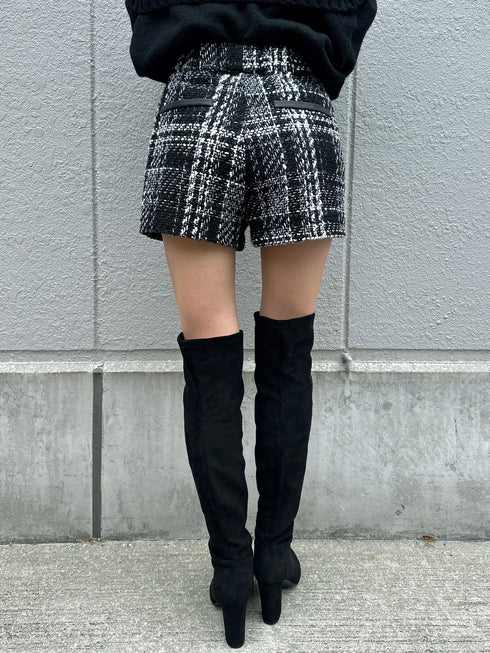 ラメツイードショートパンツ