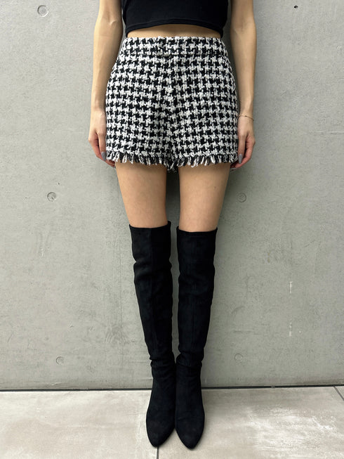 ツイードショートパンツ