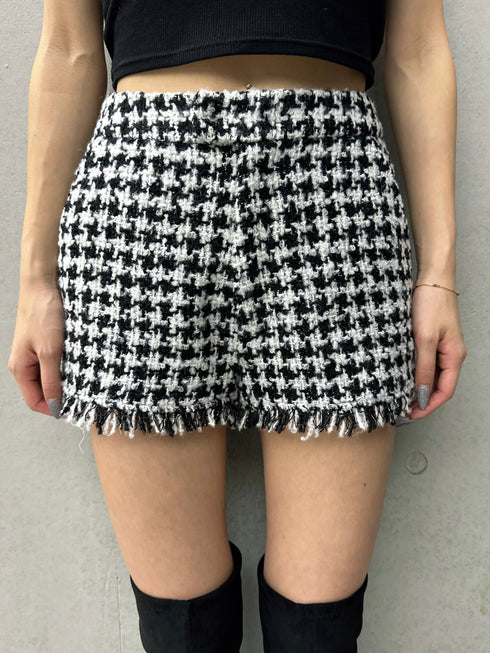 ツイードショートパンツ