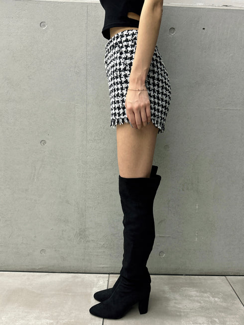 ツイードショートパンツ