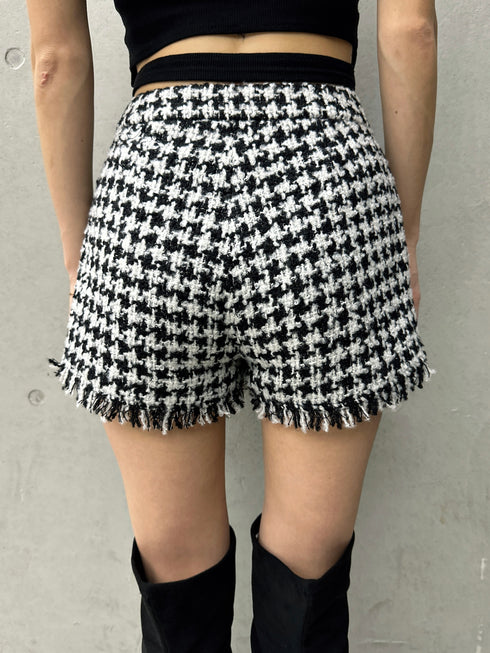 ツイードショートパンツ