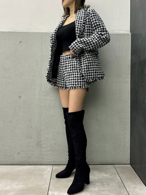 ツイードショートパンツ