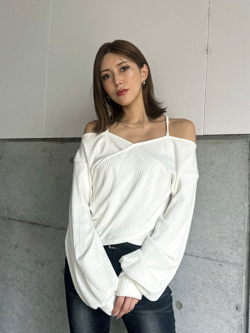 ホルターバストクロストップス