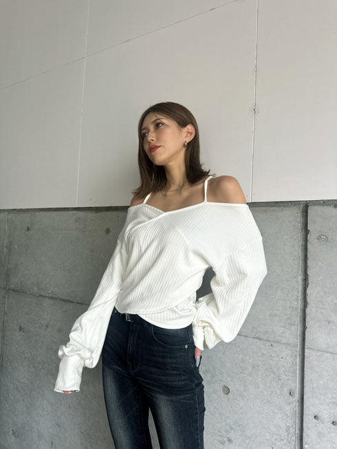 ホルターバストクロストップス