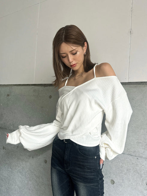 ホルターバストクロストップス