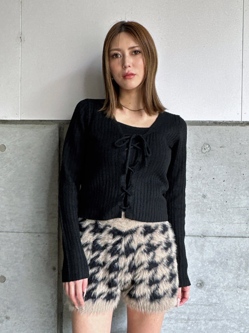 キャミ付レースUPニットトップス