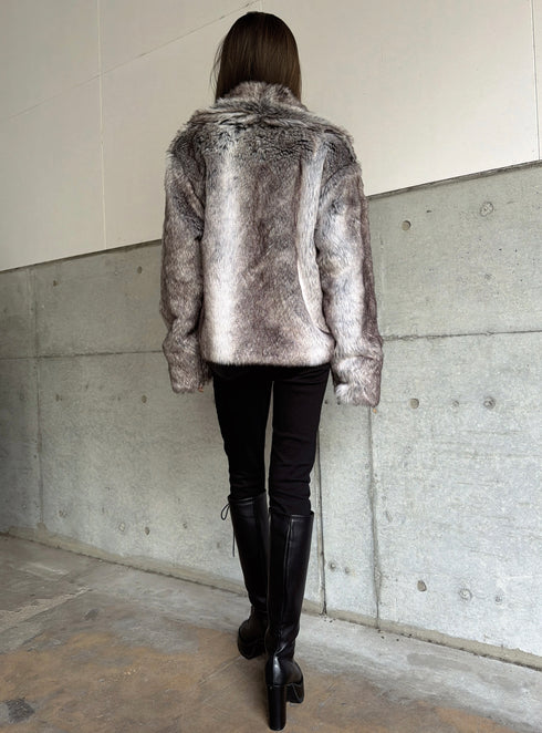 ニュアンスカラーファーコート