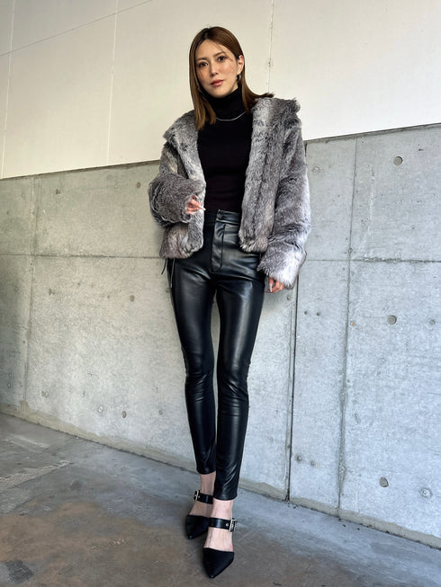 ニュアンスカラーファーコート