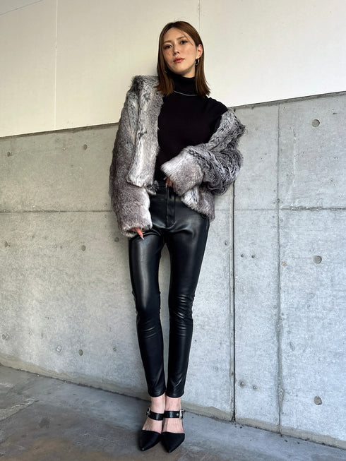 ニュアンスカラーファーコート