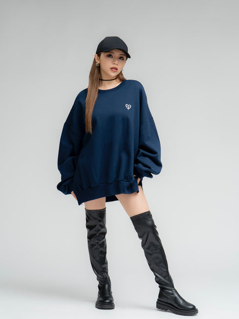 ハートロゴプルオーバー