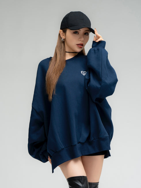 ハートロゴプルオーバー