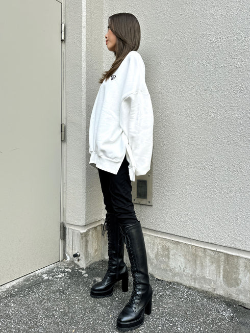 ハートロゴプルオーバー