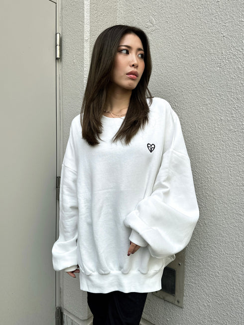 ハートロゴプルオーバー