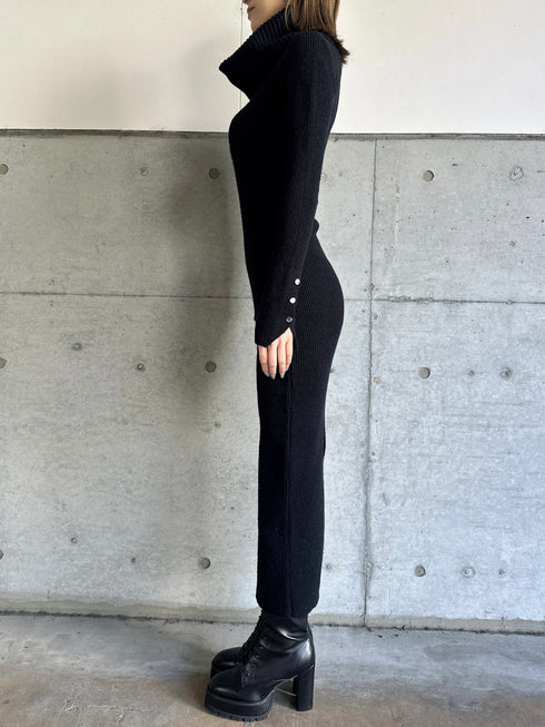 2WAYロングニットワンピース