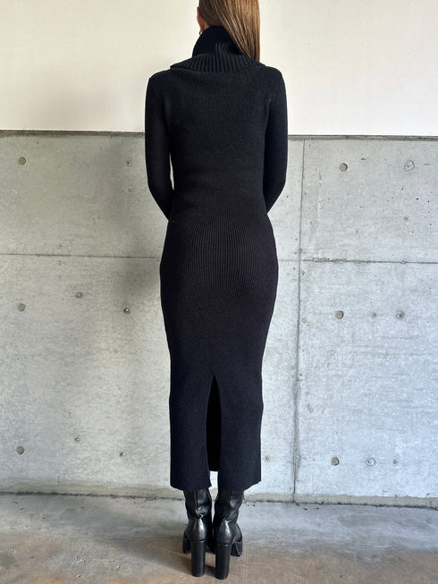 2WAYロングニットワンピース