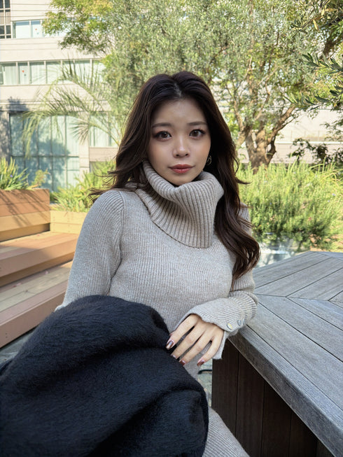 2WAYロングニットワンピース