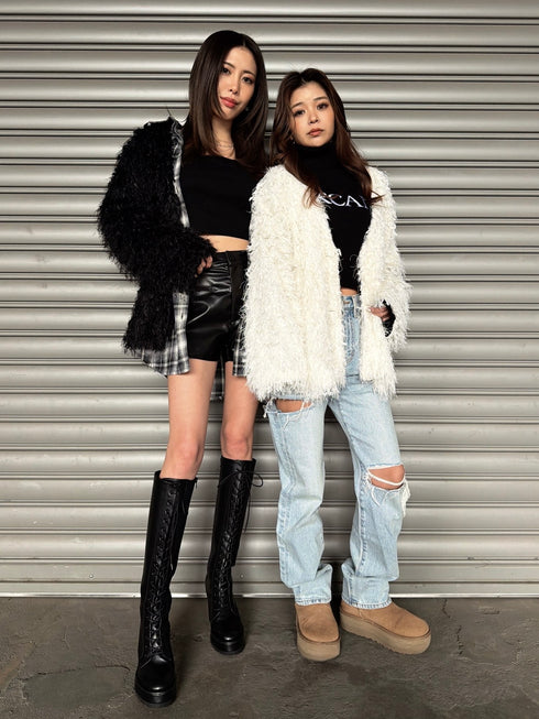 ライトフェザーカーディガン