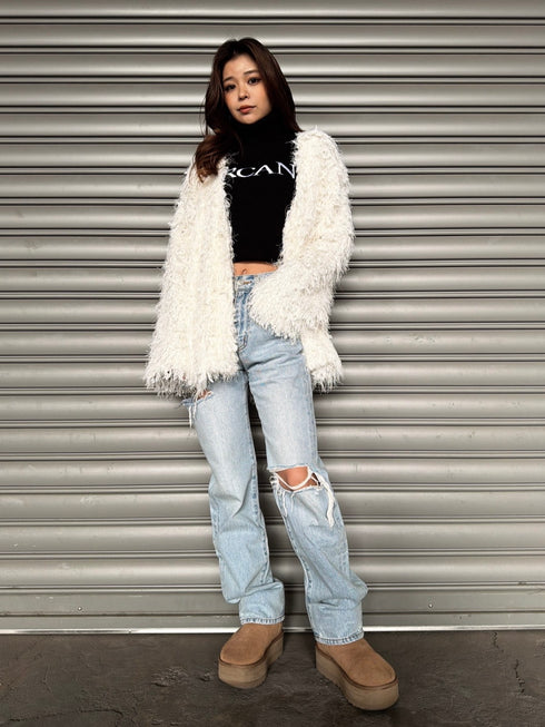 ライトフェザーカーディガン