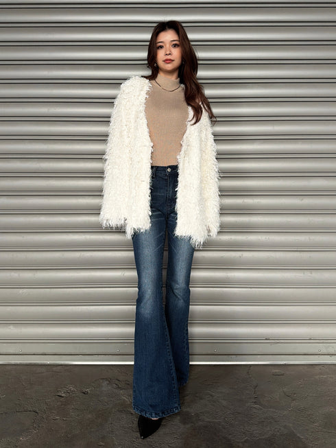 ライトフェザーカーディガン