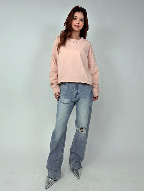 EGストレートデニムパンツ