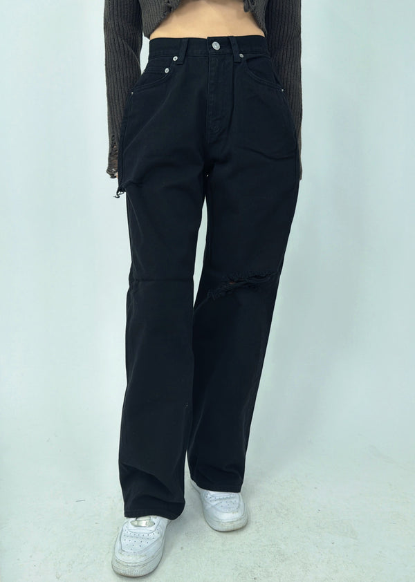 EG Blackツイルワイドパンツ