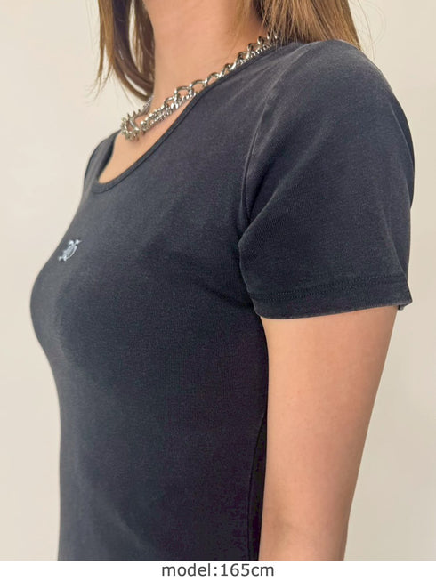 加工タイトロングワンピース