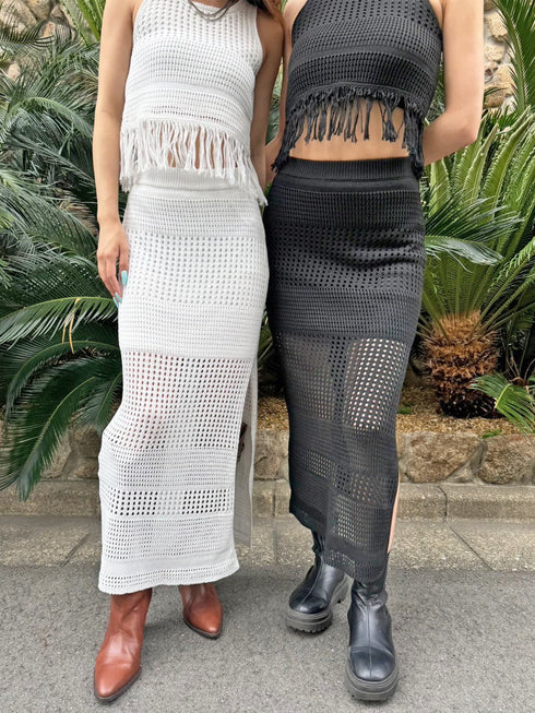 クロシェ編みセットアップ