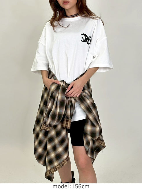 BIG刺繍ユニセックスTシャツⅢ