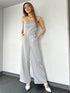 コルセットワイドパンツオールインワン