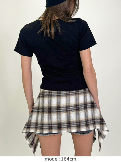 手書き風ロゴTシャツ