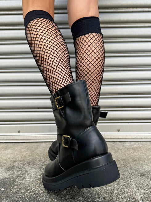 2ベルトエンジニアショートブーツ