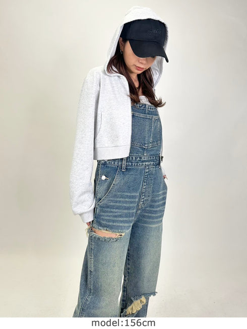 ヴィンテージデニムオーバーオール