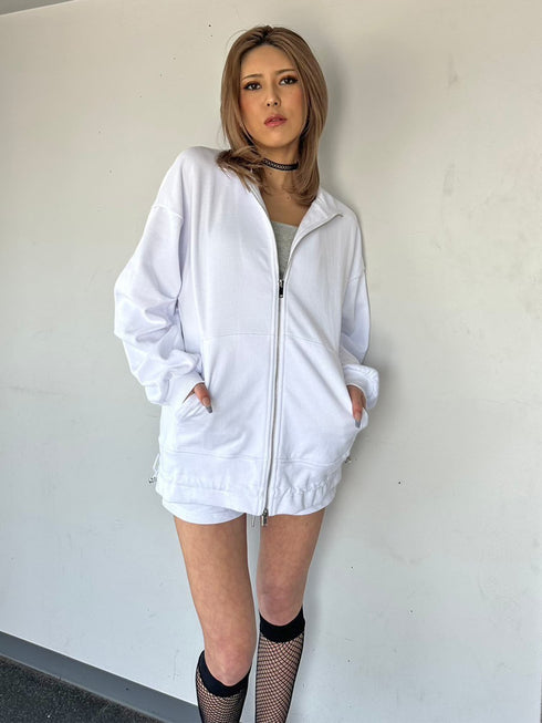 スタンドネックスウェットセットアップ