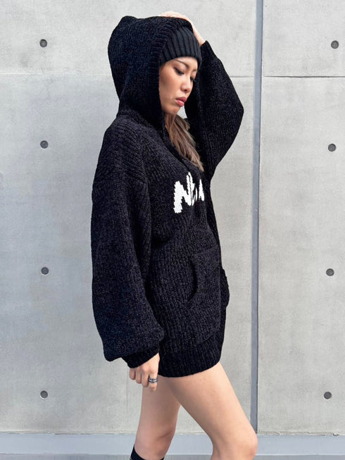 NEWLYモールニットトップ