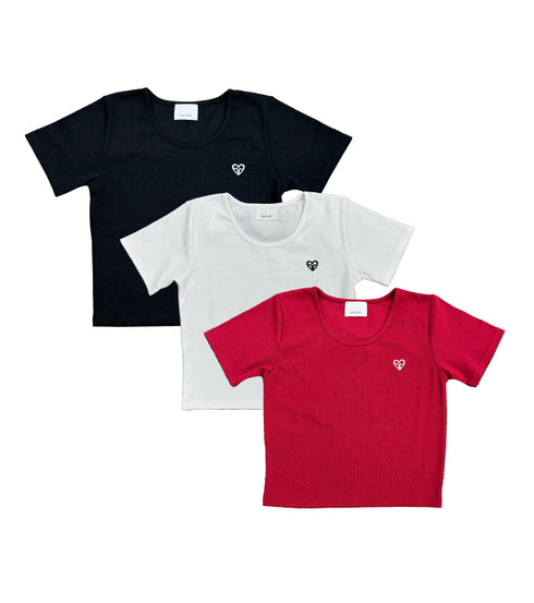 ハートロゴチビTシャツ