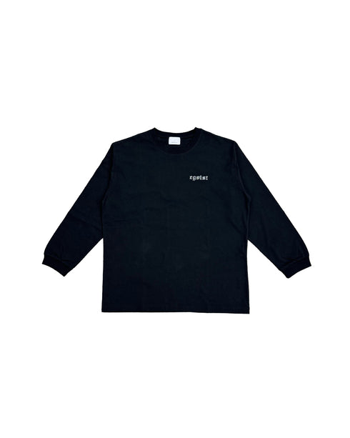 ラインストーンロゴユニセックスロンT