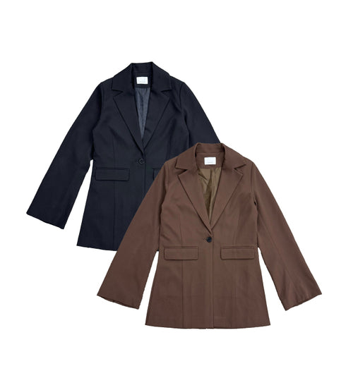 フレアスリーブシングルジャケット