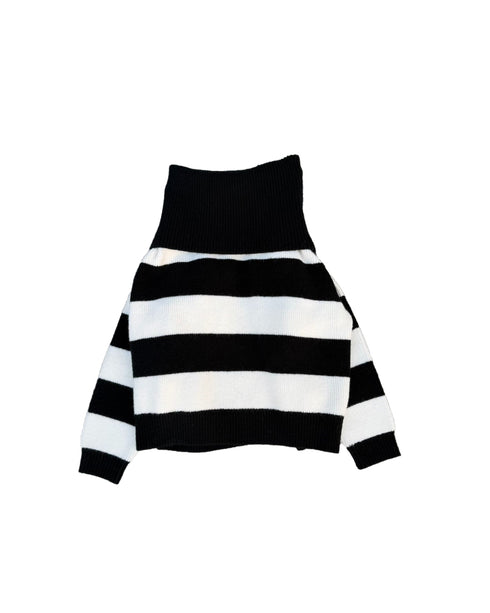 2WAYボーダーニットトップス